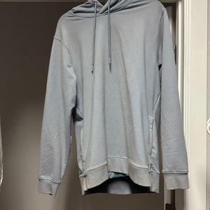 Cuts hoodie. Light blue. Size large.